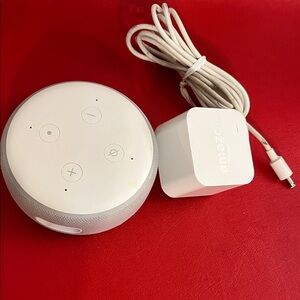 Amazon Echo Dot (3rd Gen) - Smart Speaker with Cord- Sandstone